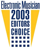 Electronic Musician Editor's Choice Award