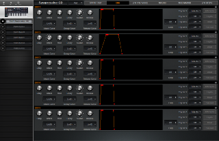 Click to display the ASM Hydrasynth Desktop v1 Patch - ENV Editor