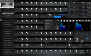 Click to display the Access Virus KC Single Editor