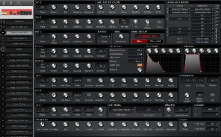Click to display the Access Virus Rack Single Editor