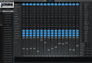 Click to display the Access Virus TI Multi Editor