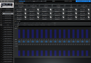 Click to display the Access Virus TI Single - MOD MATRIX / ARP / PATTERN Editor