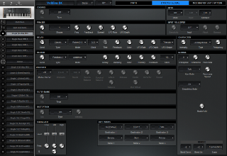 Click to display the Access Virus TI2 Single - EFFECT / GLOBAL Editor