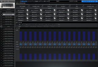 Click to display the Access Virus TI2 Single - MOD MATRIX / ARP / PATTERN Editor