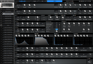 Click to display the Access Virus TI2 Single - SYNTH Editor
