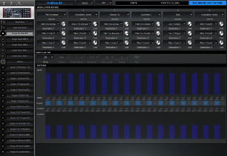 Click to display the Access Virus TI Desktop Single - MOD MATRIX / ARP / PATTERN Editor
