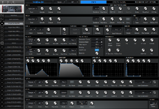 Click to display the Access Virus TI Desktop Single - SYNTH Editor