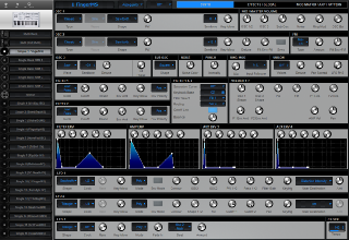 Click to display the Access Virus TI Polar Single - SYNTH Editor