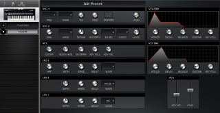 Click to display the Akai AX80 Preset 64 Editor