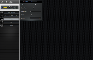 Click to display the Alesis D4 Trigger Editor