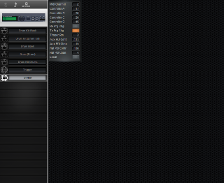 Click to display the Alesis DMPro Global Editor