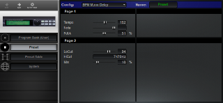 Click to display the Alesis MidiVerb IV Preset Editor