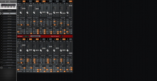 Click to display the Alesis QS 6.1 Mix Editor