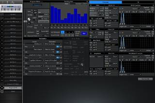 Click to display the Alesis QS 6.2 Program & FX Editor