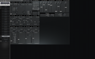 Click to display the Alesis QS 7.1 Effects (Mix) Editor