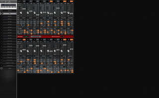 Click to display the Alesis QS 7.1 Mix Editor