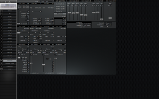 Click to display the Alesis QS 8.2 Effects (Mix) Editor