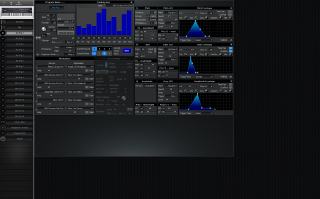 Click to display the Alesis QS 8 Mix Prg 1 Editor
