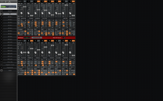 Click to display the Alesis QSR Mix Editor