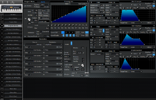 Click to display the Alesis QuadraSynth S4 Program Editor
