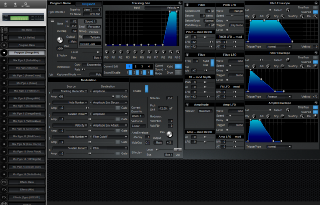 Click to display the Alesis QuadraSynth S4 Module Program Editor