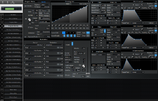 Click to display the Alesis QuadraSynth S4 Rack Program Editor