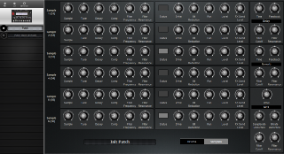 Click to display the Audiothingies Double Drummer Patch Editor