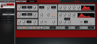 Click to display the Clavia Nord Lead Patch A - Sound Editor
