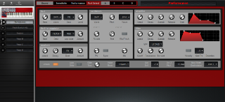 Click to display the Clavia Nord Lead Performance - Sound Editor