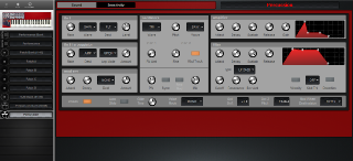 Click to display the Clavia Nord Lead 1 (v2 ROMS) Percussion - Sound Editor