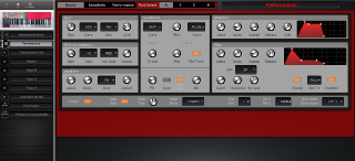 Click to display the Clavia Nord Lead 2 Performance - Sound Editor