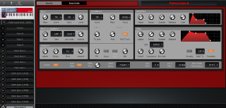 Click to display the Clavia Nord Lead 2X Percussion A - Sound Editor