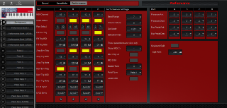 Click to display the Clavia Nord Lead 2X Performance - Performance Editor