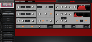 Click to display the Clavia Nord Rack 2 Patch A - Sound Editor
