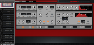 Click to display the Clavia Nord Rack 2X Percussion A - Sound Editor