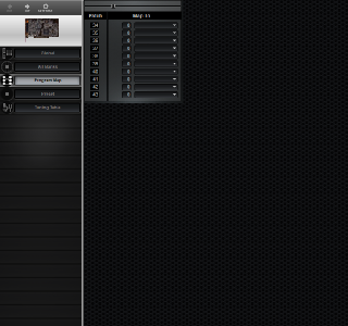 Click to display the Creative Labs Wave Blaster Program Map Editor