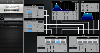 Click to display the Crumar Bit-99 Preset Editor