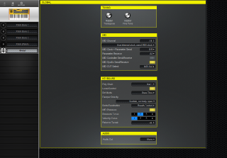 Click to display the Dave Smith Mopho Kbd Global Editor