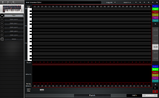 Click to display the Dave Smith OB-6 Patch - Sequencer Editor