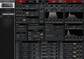 Click to display the Dave Smith Prophet 08 Rack Patch - Patch Editor