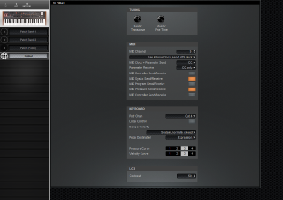 Click to display the Dave Smith Prophet 08 SE Global Editor