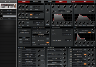 Click to display the Dave Smith Prophet 08 SE Patch - Patch Editor