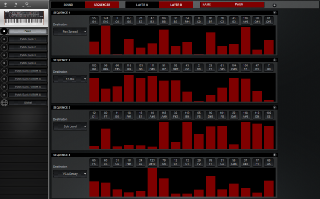 Click to display the Dave Smith Prophet Rev2 Patch - Sequence Editor
