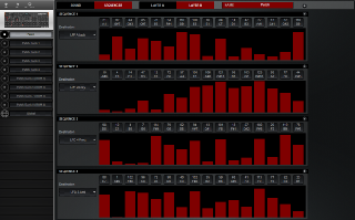 Click to display the Dave Smith Prophet Rev2 Dsk Patch - Sequence Editor