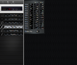 Click to display the DigiTech IPS-33B Harmony Editor