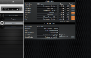 Click to display the Dynacord DLS 223 System Editor