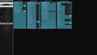 Click to display the E-MU Audity 2000 (v2) Master Settings Editor