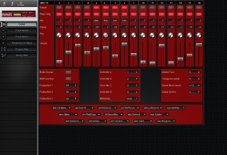 Click to display the E-MU Carnaval Global Editor