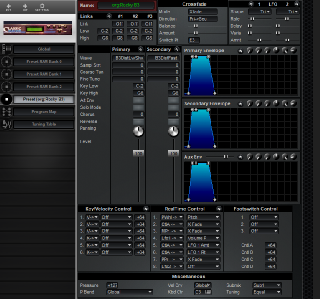 Click to display the E-MU Classic Keys Preset Editor