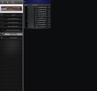 Click to display the E-MU Classic Keys Program Map Editor